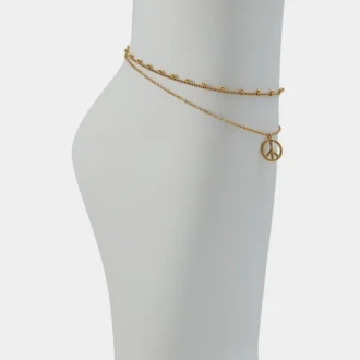 Peacelove Anklet