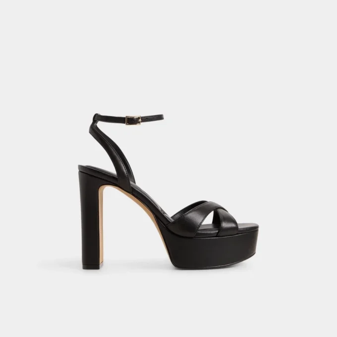 Rosine Strappy heeled sandal, Platform Rosine Strappy heeled sandal, Platform